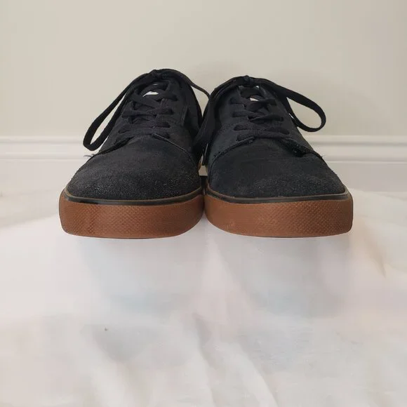 DC Tonik Blue Leather Skater Sneakers for Men Size 13 - Picture 3 of 9